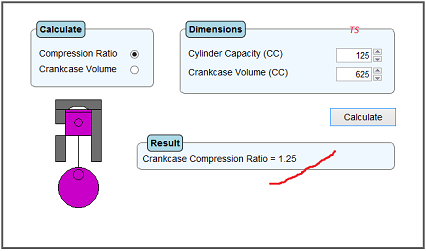 Torqsoft - Crankcase Compression Ratio Programme