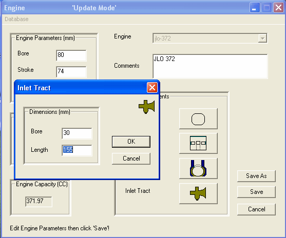 Desktop Piston Ported Engine Simulation Programme