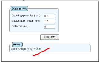 Squish Angle Programme