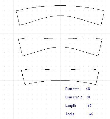 TorqSoft - Exhaust Bend Template Programme, Outer Weld Seam